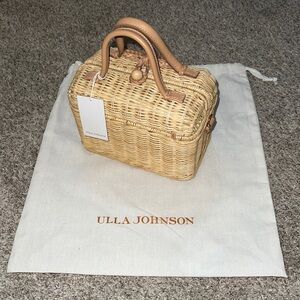 Ulla Johnson Perle straw basket bag